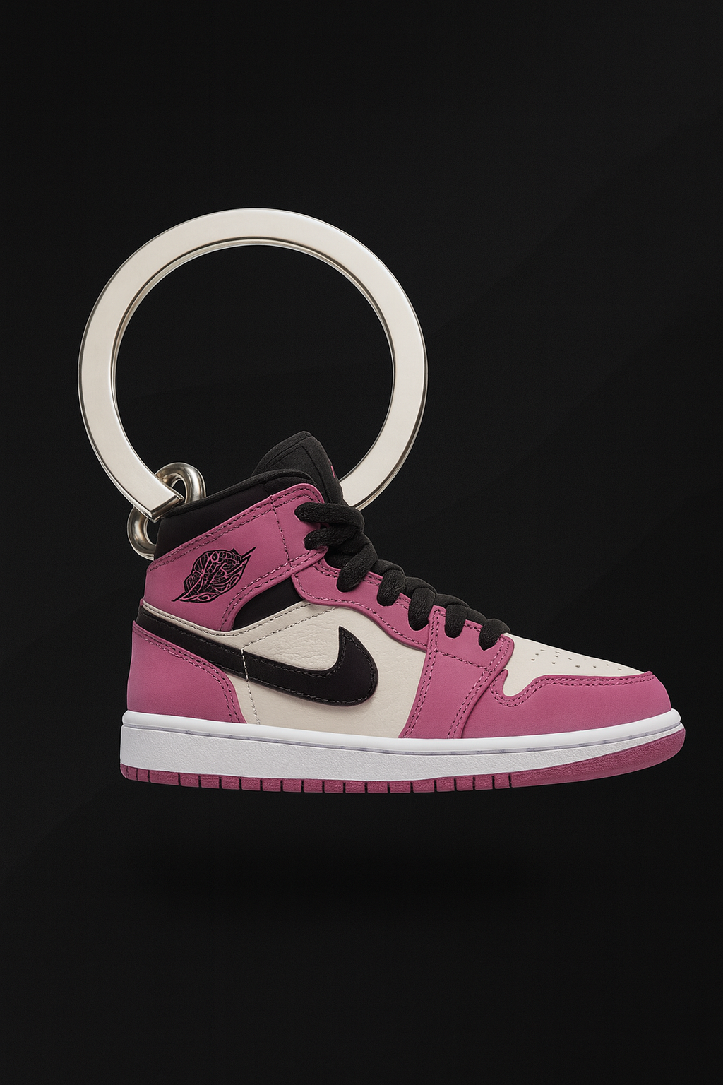 Pink/Black Colorway Jordan Keychain
