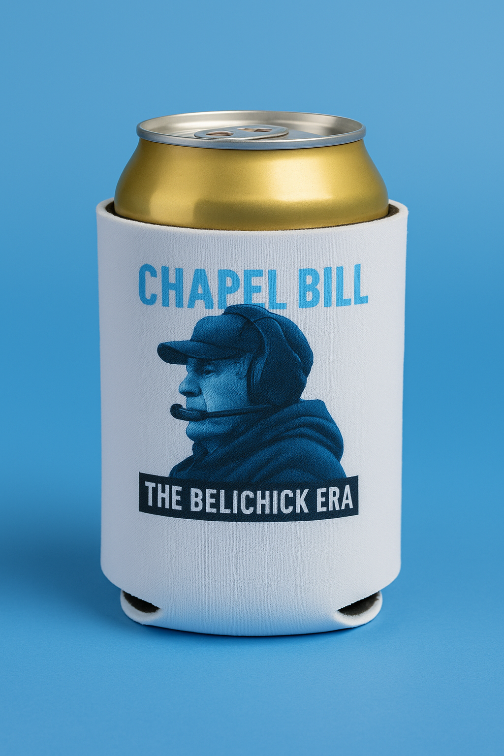 BILL BELICHICK DRINK KOOZIE