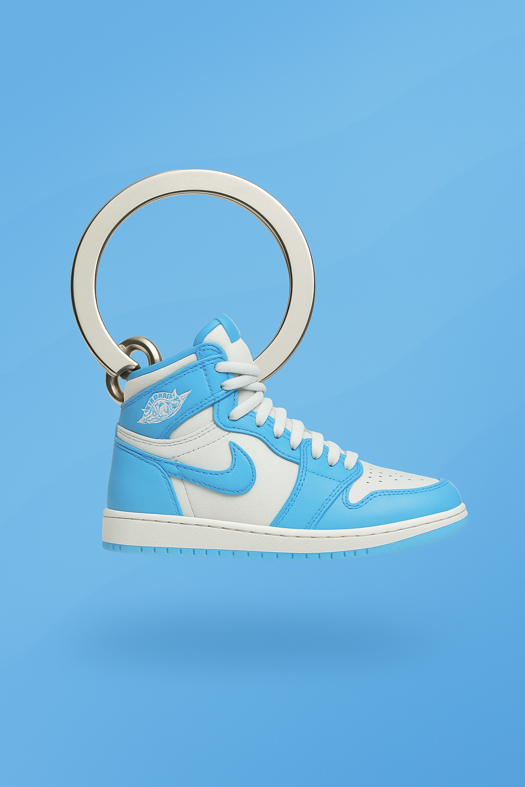 UNC Colorway Jordan Keychain